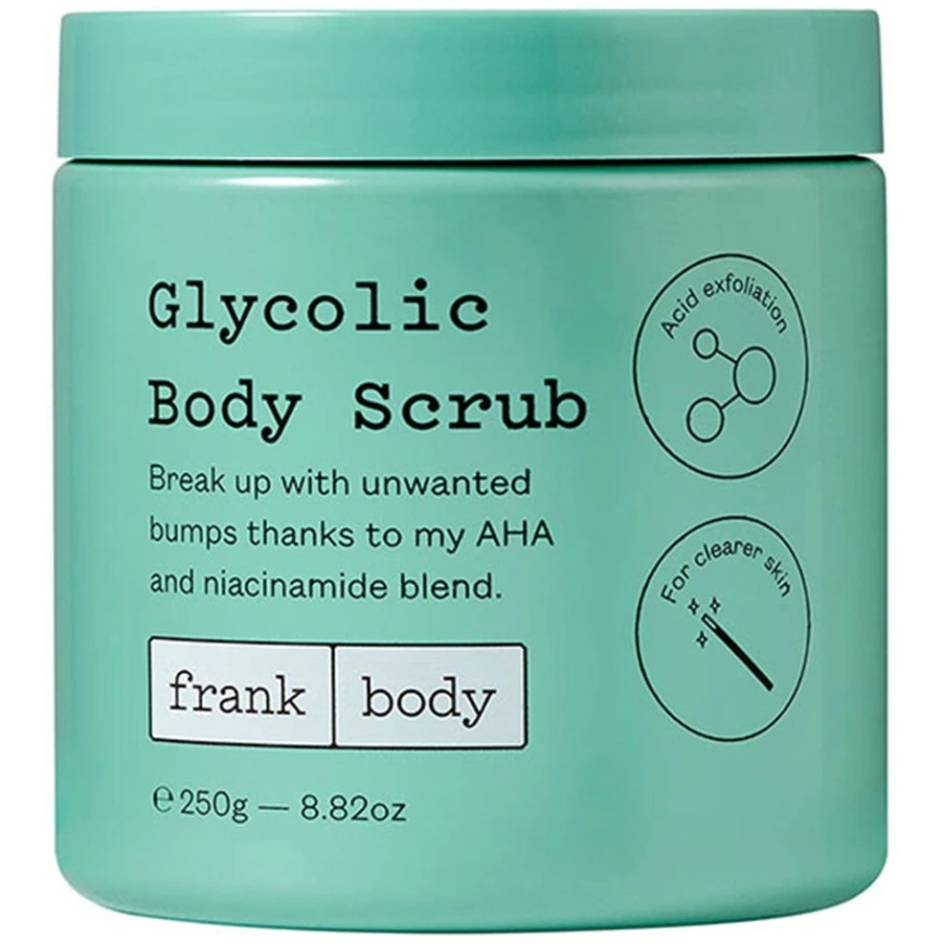Frank Body glükoolne sileduse kehakoorija, 250 ml – 2