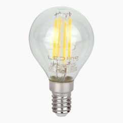 LED lamp E14 4W 2700K 480lm 220-240V FILAMENT G45 GLOBE LED line LITE