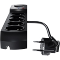 Plastrol Professionaalne pikendusjuhe kindla ja ülepinge kaitsega, 5 pesa, 2 USB porti, pikkus 5 m, 10 A, 230 V, 2300 W, must Plastrol Professionaalne pikendusjuhe kindla ja ülepinge kaitsega, 5 pesa, 2 USB porti, pikkus 5 m, 10 A, 230 V, 2300 W, must