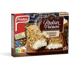 Findus Frozen Alaska Pollock Fillet Steaks with Seeds, 250 g