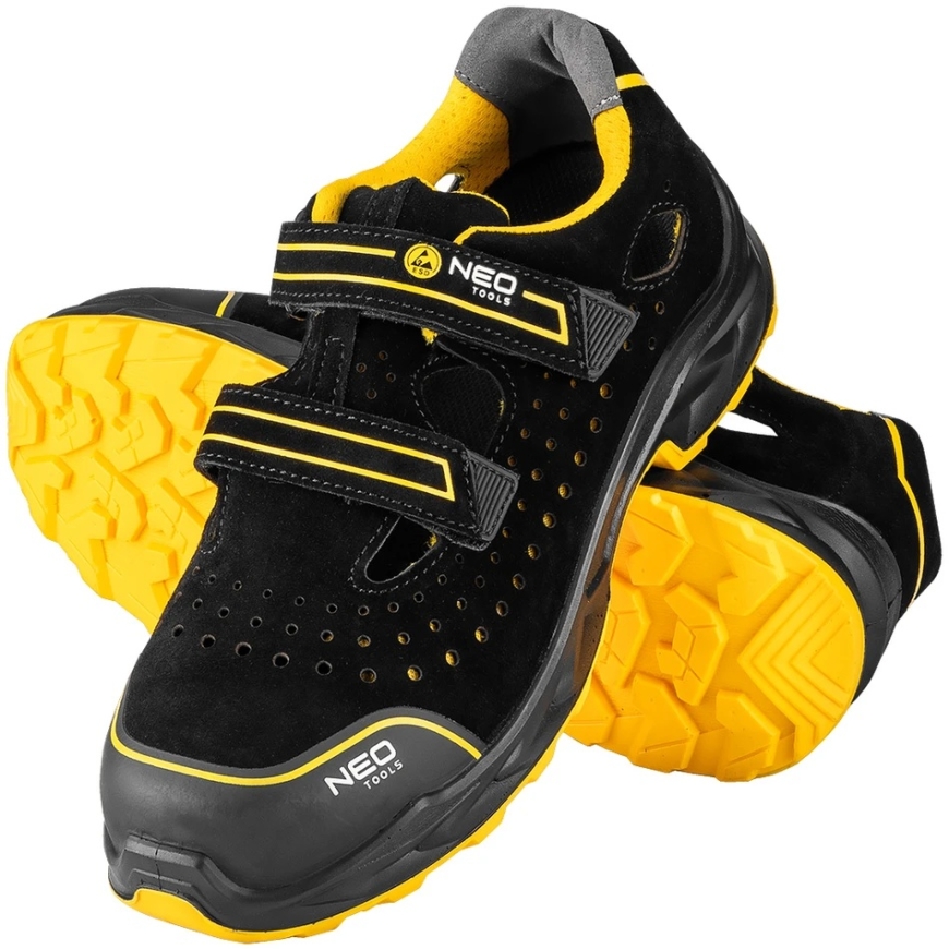 Neo Tools Work Sandals S1 SR, ESD, Composite Toecap, Size 45