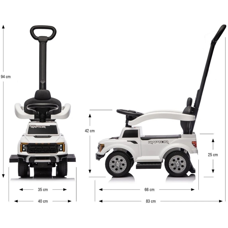 Milly Mally Rati ar rokturi Ford F-150 3in1 Balti – 3