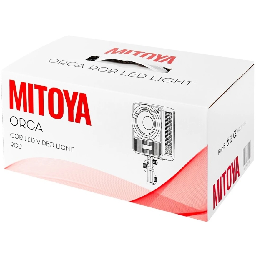 null LED Лампа - Mitoya Orca 230 RGB 230 Вт LED Прожектор 2700–6500 K RGB HSI – 5