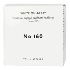 Teministeriet valkoinen mulberry tee - 160 - täytepakkaus 50g