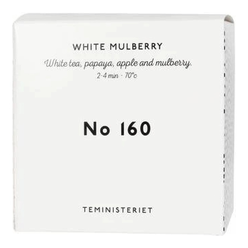 Teministeriet белый шелковичный чай - 160 - упаковка для пополнения 50г
