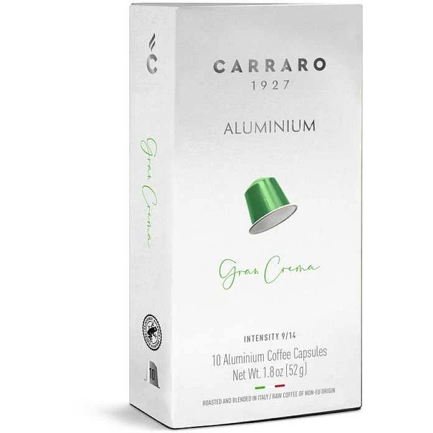 CARRARO Nespresso GRAN CREMA Coffee Capsules 10 pcs, 52 g