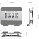 Orico Tablet Holder 12.9'', Rotatable, Adjustable, Desk Mount, Aluminum Orico Tablet Holder 12.9'', Rotatable, Adjustable, Desk Mount, Aluminum