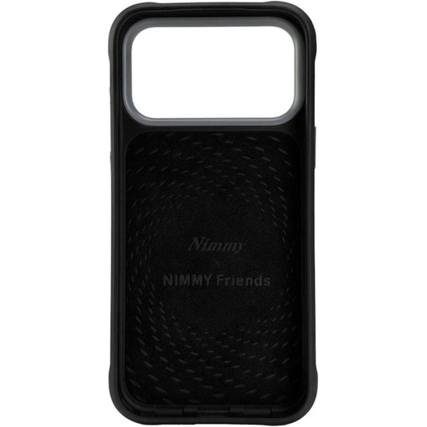 Чехол NIMMY BIG EYED LYING GIANT PANDA, совместимый с MagSafe, для IPHONE 18 Pro/17 Pro, черный – 2