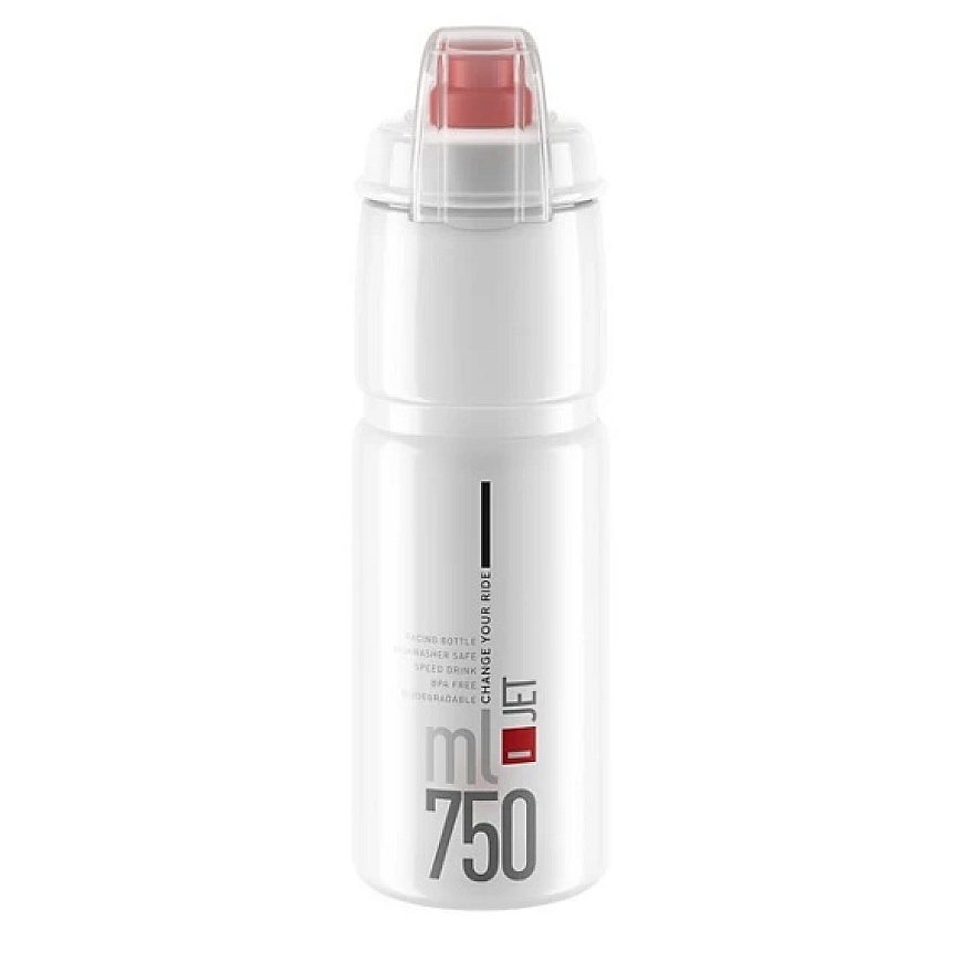 Elite Jet Plus Clear Punainen Logo 750ml Pullo