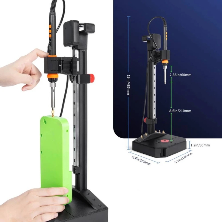 Mintion Nutopress Pro – welding press for filament inserts – inserts – for 3D printing – 90 W – 3