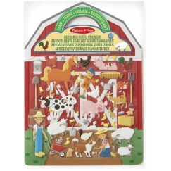 Melissa Doug - Reusable Stickers with Soft Snaps and Farm (806034)