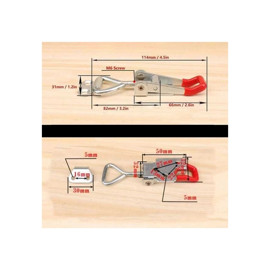 Oem Metāla skavlītis - regulējams GH-4002 - 180kg – 2