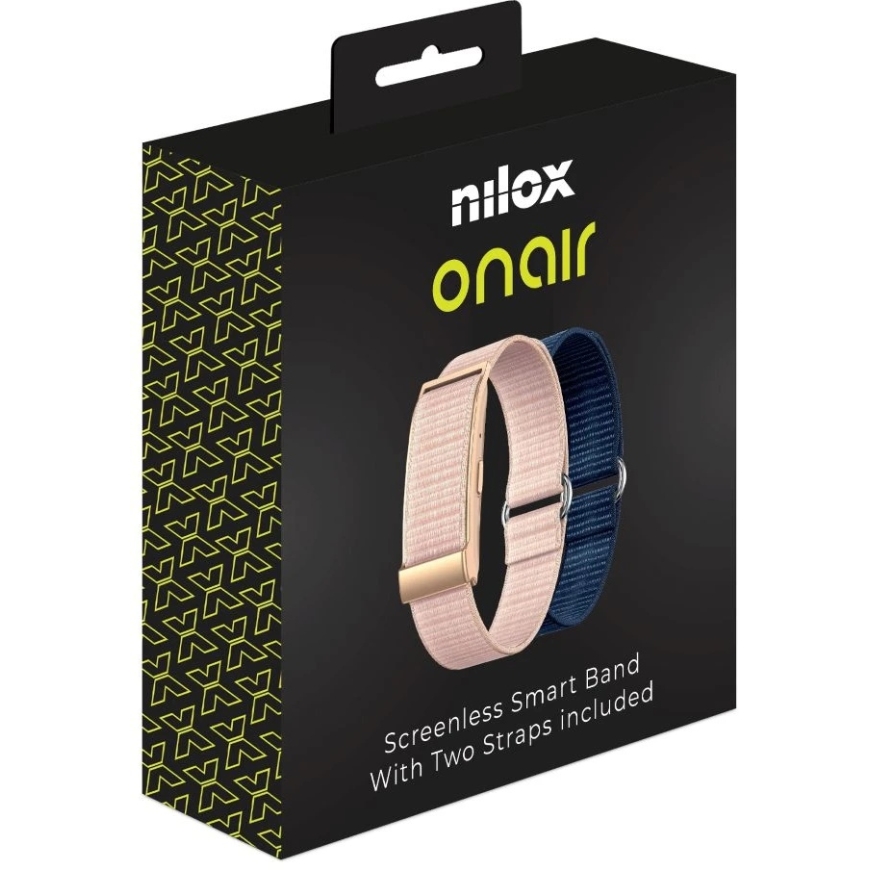Nilox ONAIR Screenless Band Älykello Vaaleanpunainen/Sininen – 2