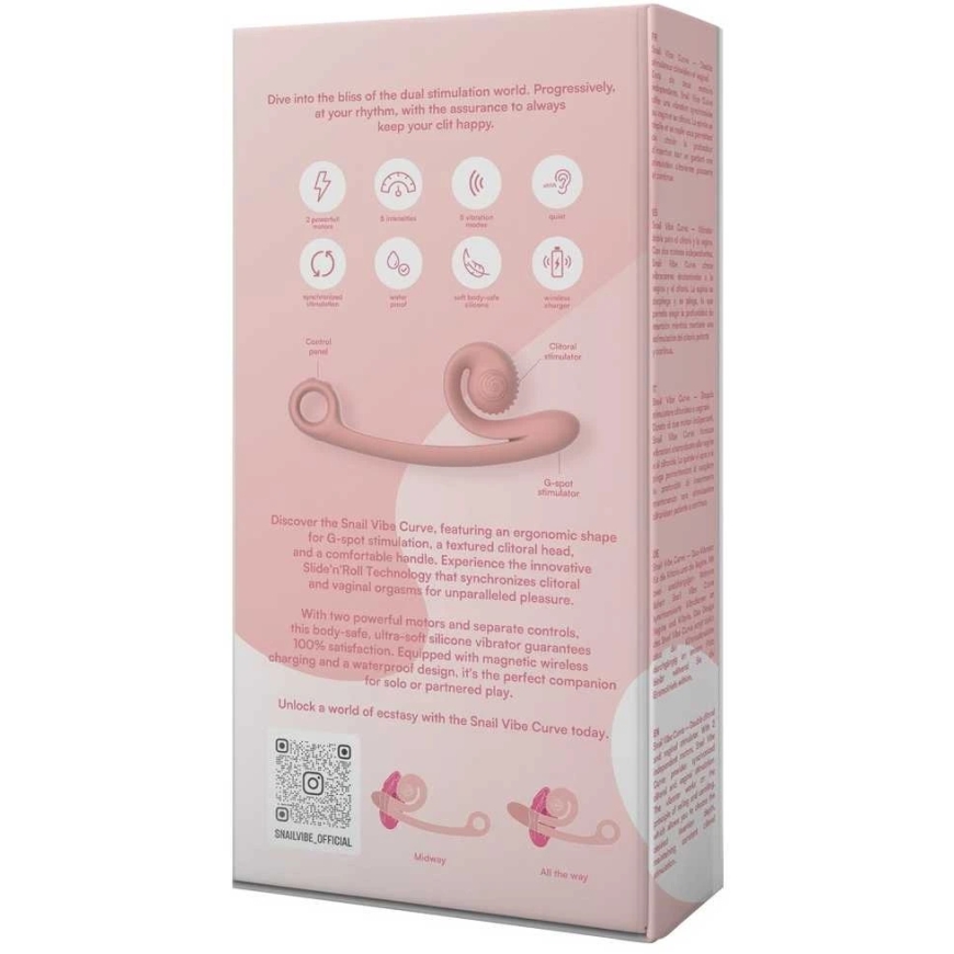 Roosa Snail Vibe Curve Peachy Roosa – 5