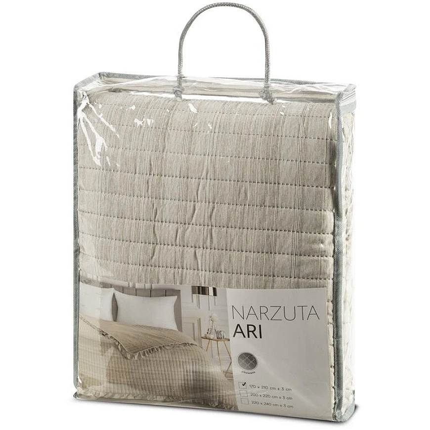 Eurofirany CHON/ARI/BEŻ 200X220 BEŻ Bedspread – 2