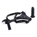 Toyz4Lovers Mustad kleebitavad püksikud silikoon dildoga 10 cm Toyz4Lovers Mustad kleebitavad püksikud silikoon dildoga 10 cm