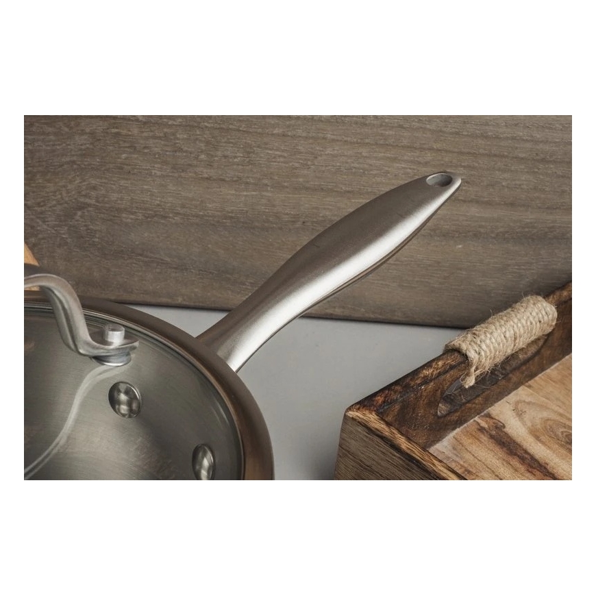 RONDEL AR VĀKU 16 CM, 1,25 L MAESTRO