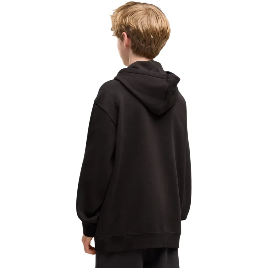 Puma Ess Logo Lab Relaxed Kapuce Krekls Bērniem Melns 694674 01 (140cm) – 4