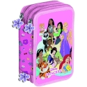 Manenti Disney Princess kolmiosainen kynäpussi Manenti Disney Princess kolmiosainen kynäpussi
