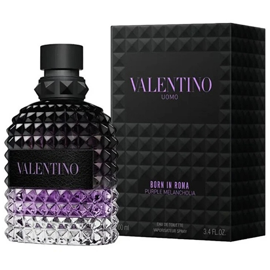 Valentino Born In Roma Violet Melancholia EDT tualetes ūdens vīriešiem, 100 ml
