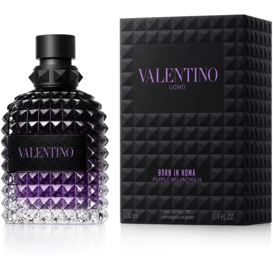Valentino Born In Roma Violet Melancholia EDT туалетная вода для мужчин, 100 мл – 3