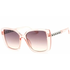 GUESS GF0427-27T Sunglasses. Sunglasses in transparent color. For women.