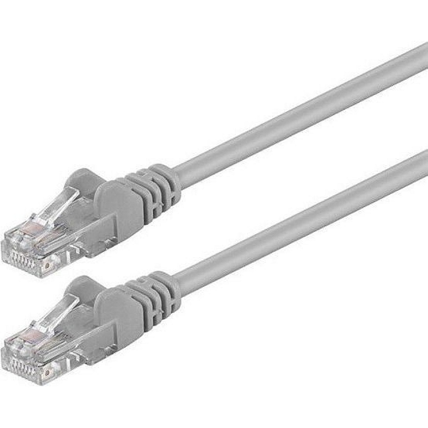 Goobay CAT 5e patch cable U/UTP RJ45 male (8P8C) RJ45 male (8P8C) 0.5 m Grey