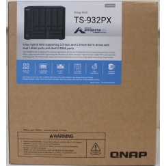 SALE OUT. | 9-Bay QTS NAS | TS-932PX-4G | Up to 9 HDD/SSD Hot-Swap | AnnapurnaLabs Alpine | AL324 ARM Cortex-A57 Quad-Core | Pro