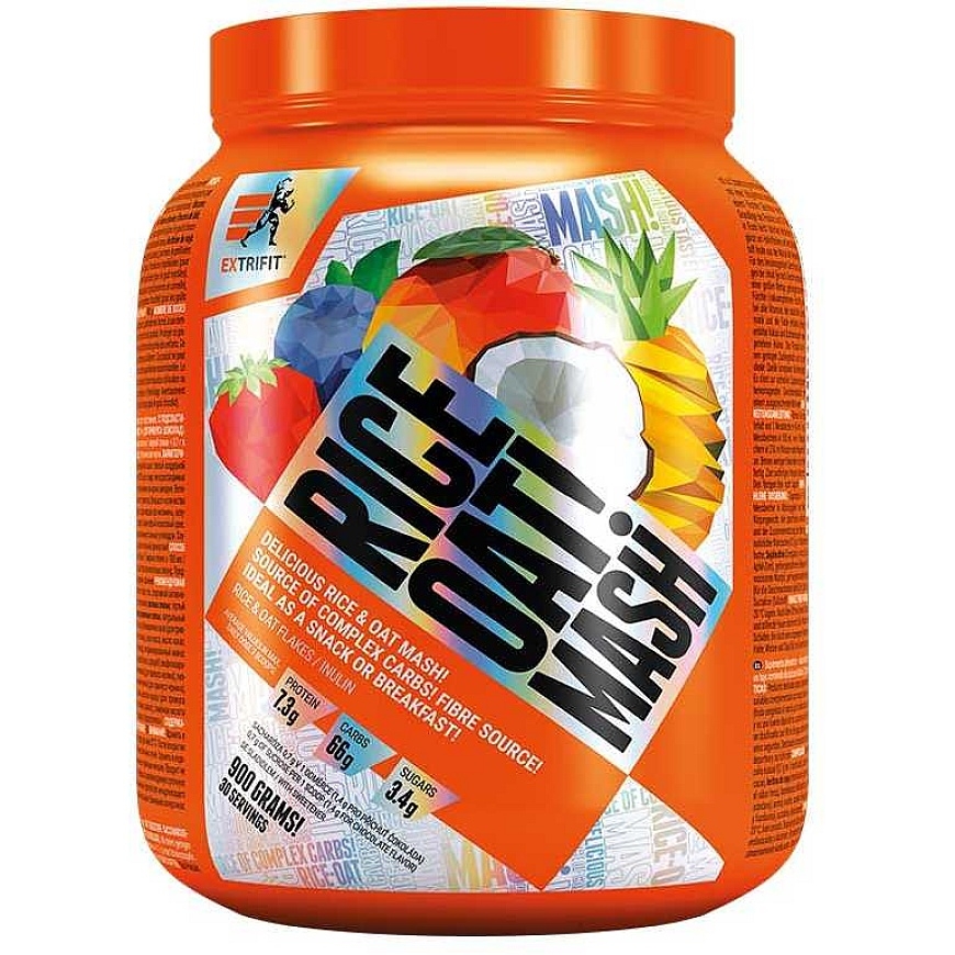 Extreme Networks Extrifit Rice Oat Mash 900 g – mustikad