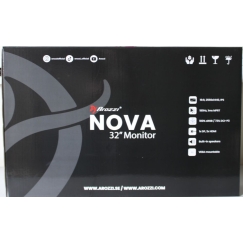 IZPARDOŠANA. Nova 32" IPS, 180Hz, Datora monitors - Melns | | Nova | 32 " | IPS | QHD | 16:9 | 180 Hz | 1 ms | 2560 x 1440 pikse