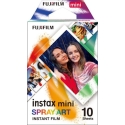 Värillinen filmi instax mini SPRAY ART (10pl) Värillinen filmi instax mini SPRAY ART (10pl)