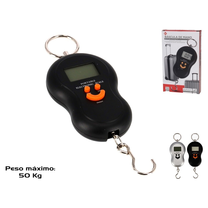Digitaalne kaal Gerimport, 2 × AAA, 3 V, 7 × 3 × 21 cm, min. 50