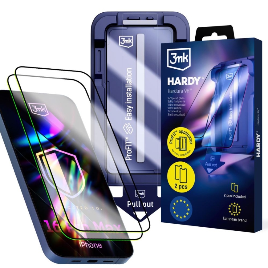 3mk Hardy Hardura 9H - Apple iPhone 16 Pro Max (5903108670463)