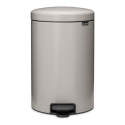 BRABANTIA atkritumu tvertne ar pedāli NewIcon 20 l Soft Grey 254406 (8710755254406)