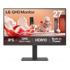 LG DESKTOP MONITOR 27BA45QB 27” QHD IPS MONITOR