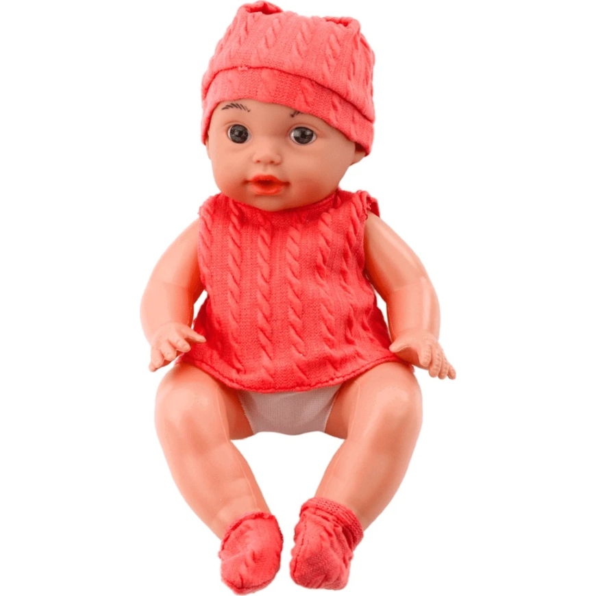 Lean Toys Bērnu lelle ar pudeli un skaņām 30 cm – 5