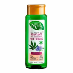 Naturvital Eco Niisutav kanepi ja linaseemne šampoon 300ml