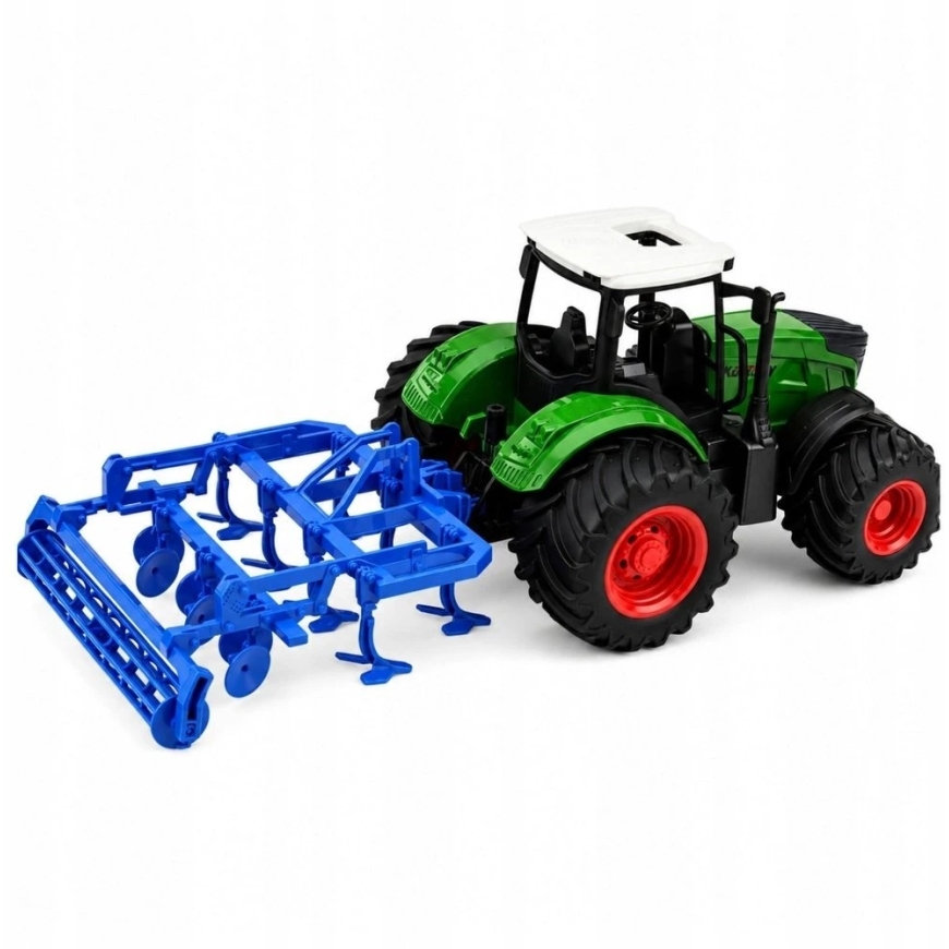 Tractor with cultivator 1:24 – 2
