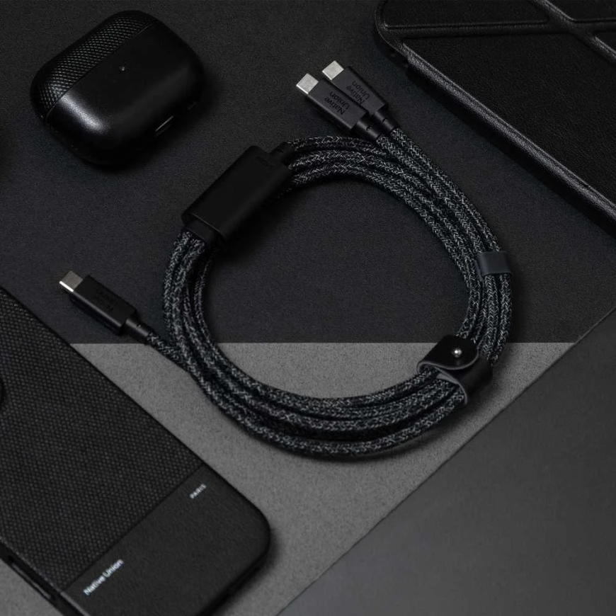 Native Union belt cable (USB-C - USB-C) 2 m, space – 2