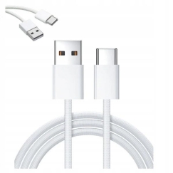 Кабель Zenwire USB-A - USB-C 2 м белый (1000581) (5904507521004)