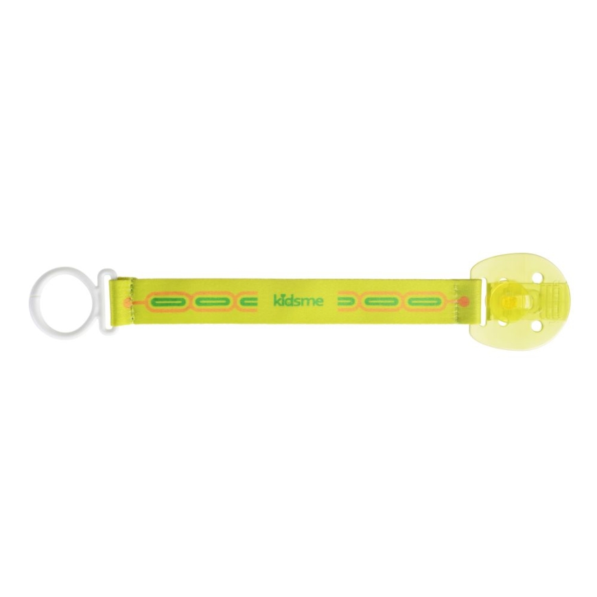 Kidsme tuttipullon pidike - klipsi Lime 160118 LI