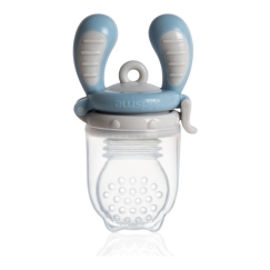 Jaunums! Akcija! Kidsme Food Feeder bērna ēdināšanas ierīce cietiem produktiem (liels) Azure no 6 mēn. 160337AZ