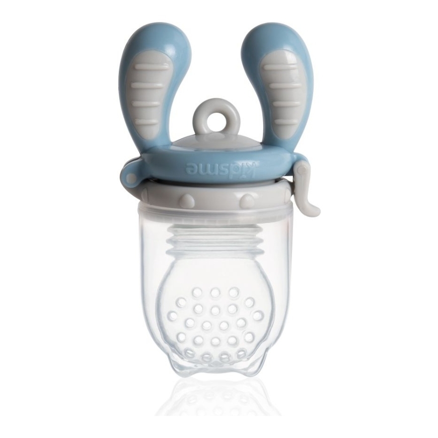 Naujiena! Akcija! Kidsme Food Feeder kūdikių maitinimo prietaisas kietiems produktams (didelis) Azure nuo 6 mėn. 160337AZ