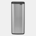 Корзина для мусора Brabantia Bo Touch 30L - Матовый стальной, устойчивый к отпечаткам пальцев Корзина для мусора Brabantia Bo Touch 30L - Матовый стальной, устойчивый к отпечаткам пальцев