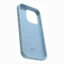Light Blue Silicone Mag Case for iPhone 17