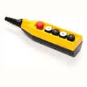Promet Control pendant 5 buttons including an emergency stop button 30mm one speed - PV5E30B22 Promet Control pendant 5 buttons including an emergency stop button 30mm one speed - PV5E30B22