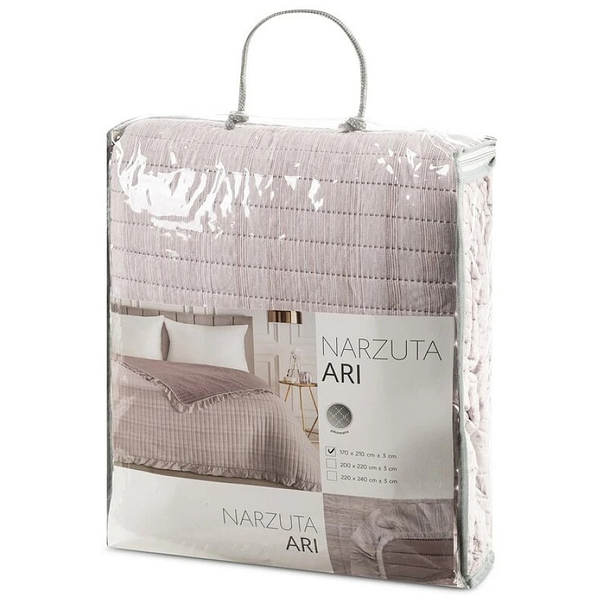 Eurofirany CHON/ARI/РОЗОВЫЙ 170X210 Покрывало – 2