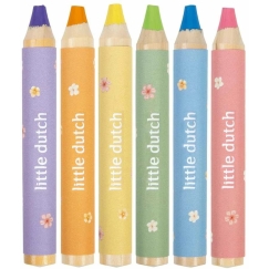 Little Dutch Puidust pliiatsid 'Rosa & Friends'