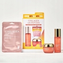 Bielenda Skin627 Collagen and Peptides Set for Face Serum 50 ml + Face Cream 50 g + Sheet Masks 3 x 22 ml