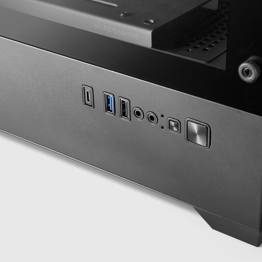 Компьютерный корпус Mars Gaming MCQUANTUM Midi Tower черный – 2